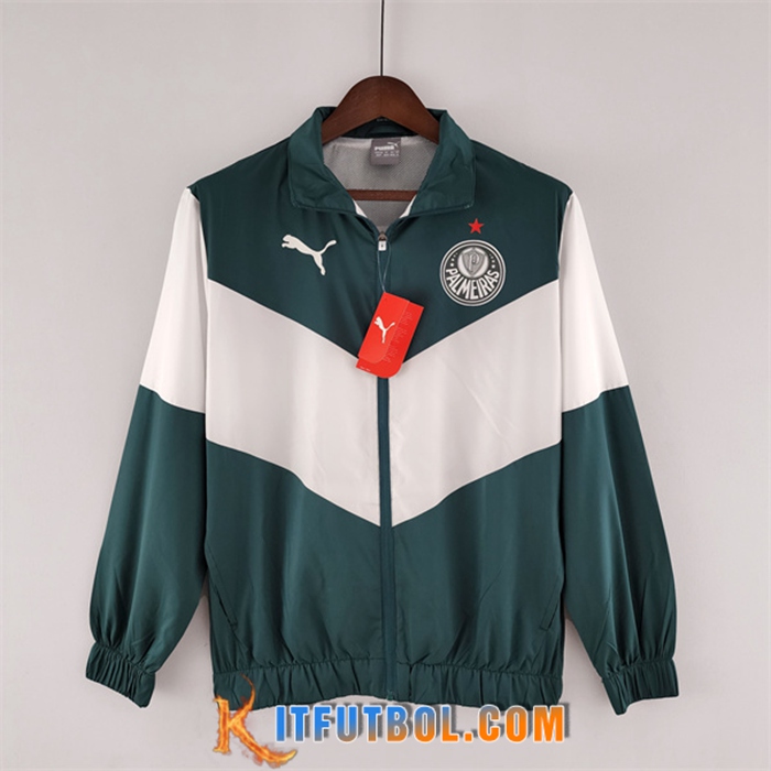 Rompevientos Palmeiras Verde/Blanco 2022/2023