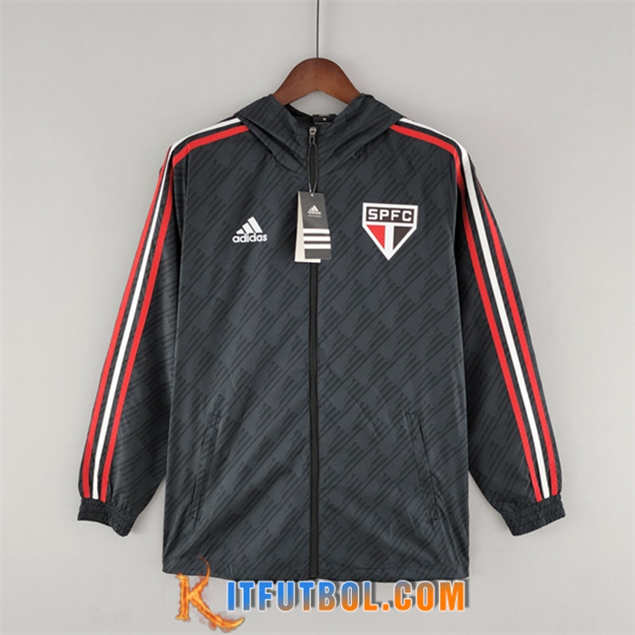 Rompevientos Sao Paulo FC Negro 2022/2023