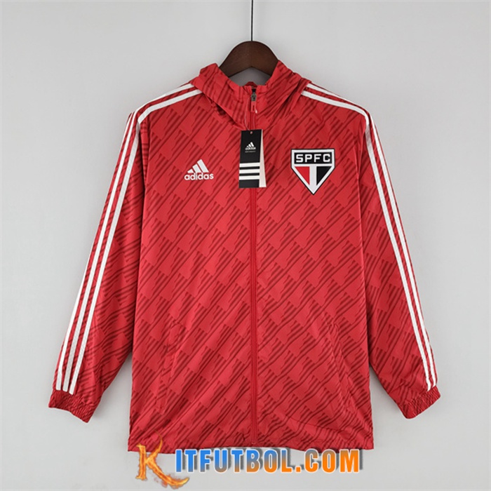 Rompevientos Sao Paulo FC Rojo 2022/2023