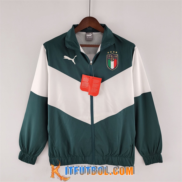 Rompevientos Italia Verde/Blanco 2022/2023