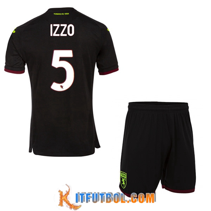 Camisetas De Futbol Torino (IZZO #5) Ninos Tercera 2022/2023