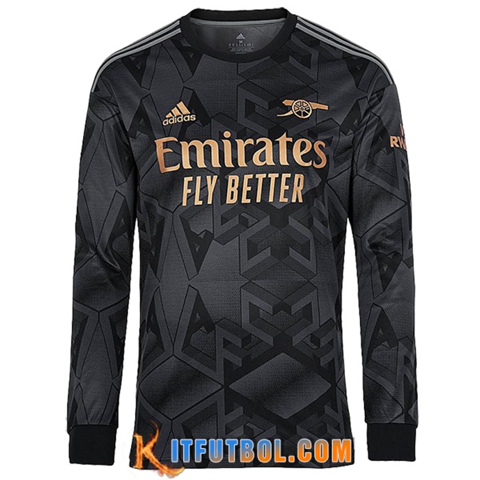 Nueva Camisetas De Futbol Arsenal Segunda Manga Larga 2022/2023