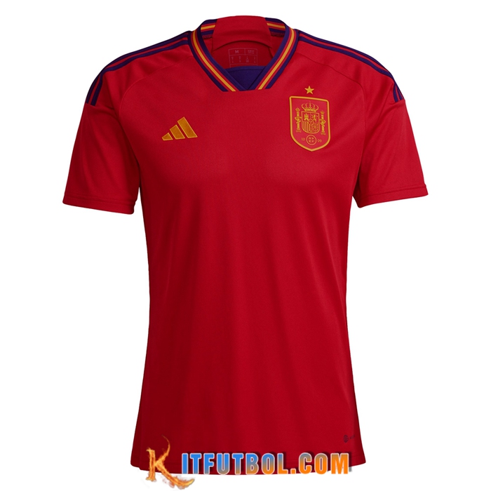 Nueva Camisetas De Futbol España Primera 2022/2023