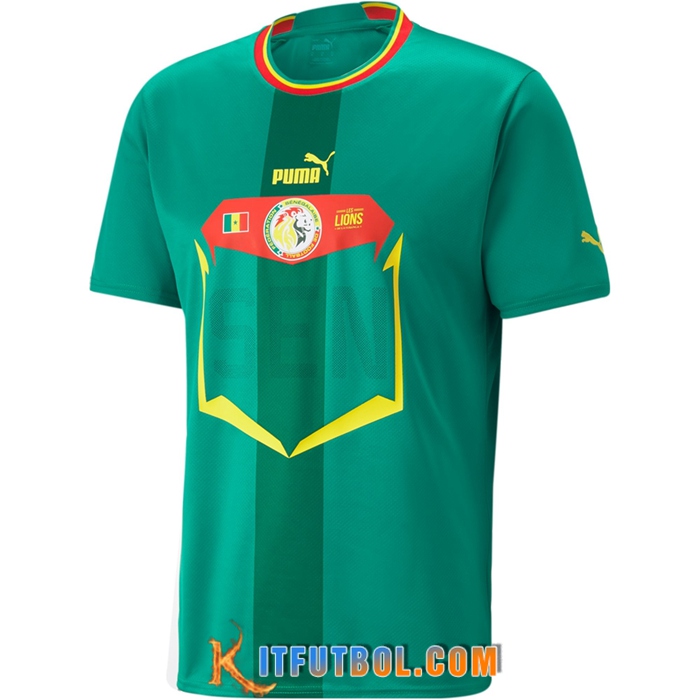 Nueva Camisetas De Futbol Senegal Segunda 2022/2023