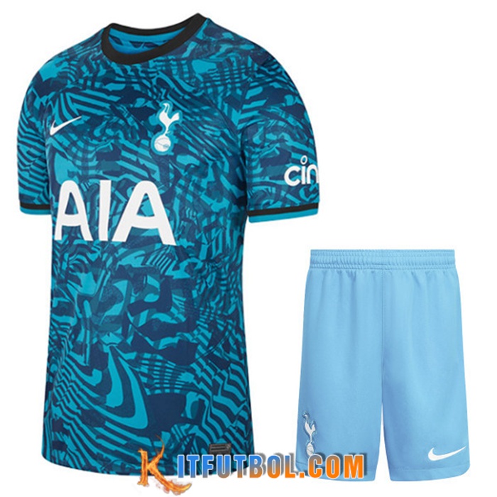 Camisetas De Futbol Tottenham Hotspurs Tercera + Cortos 2022/2023