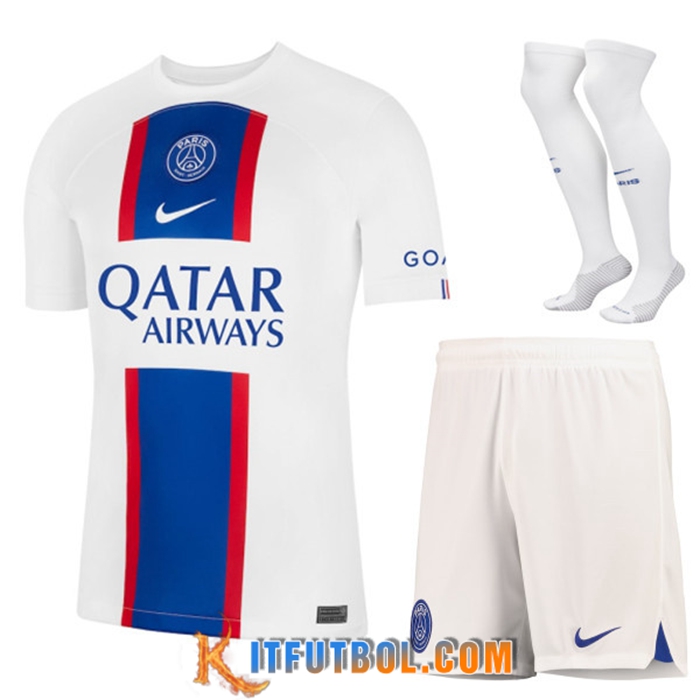 Camisetas De Futbol PSG Tercera (Cortos + Calcetines) 2022/2023