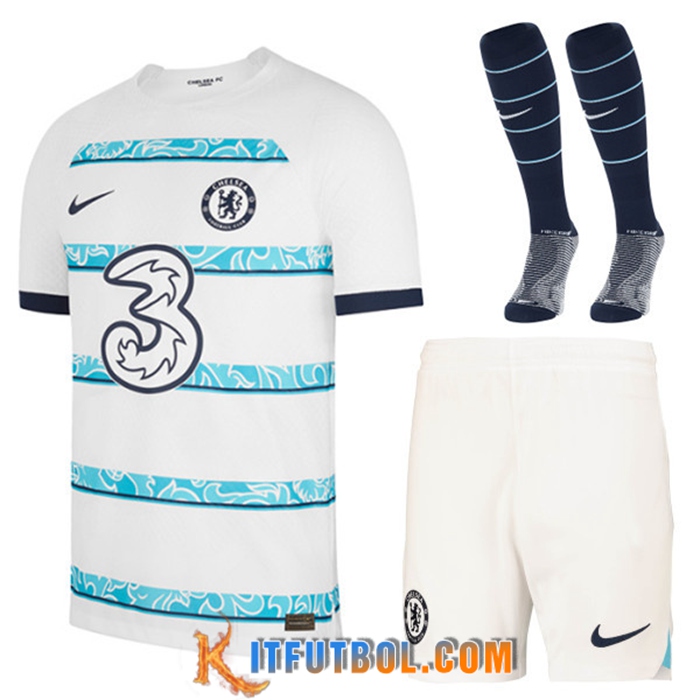 Camisetas De Futbol FC Chelsea Segunda (Cortos + Calcetines) 2022/2023