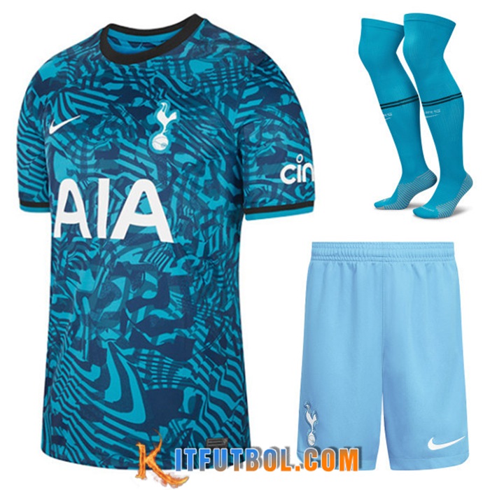 Camisetas De Futbol Tottenham Hotspurs Tercera (Cortos + Calcetines) 2022/2023