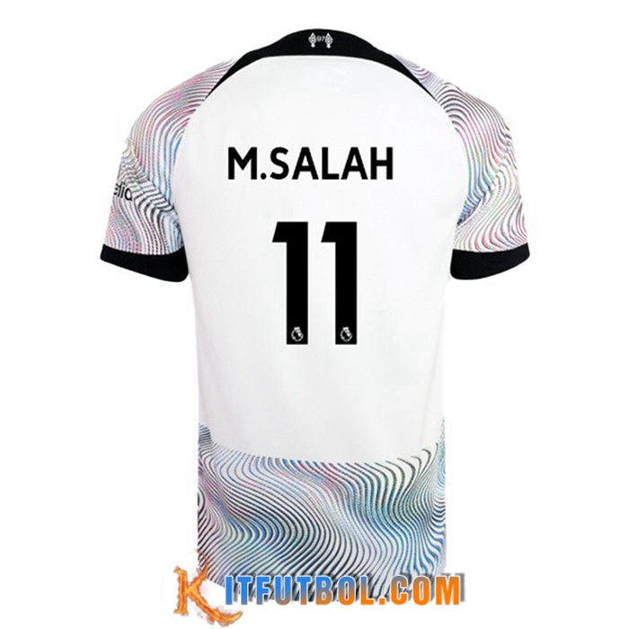 Camisetas De Futbol Liverpool (M.SALAH #11) 2022/2023 Segunda