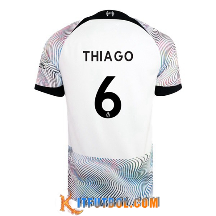 Camisetas De Futbol Liverpool (THIAGO #6) 2022/2023 Segunda