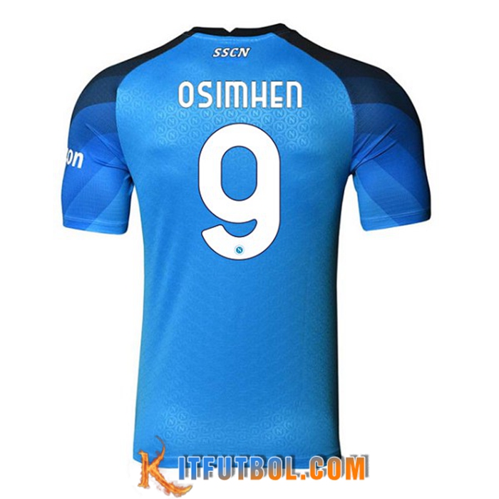 Camisetas De Futbol SSC Napoli (OSIMHEN #9) 2022/2023 Primera