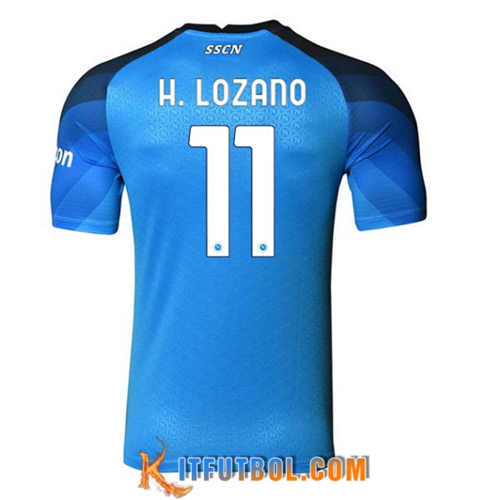 Camisetas De Futbol SSC Napoli (H. LOZANO #11) 2022/2023 Primera