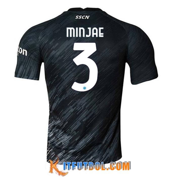 Camisetas De Futbol SSC Napoli (MINJAE #3) 2022/2023 Tercera