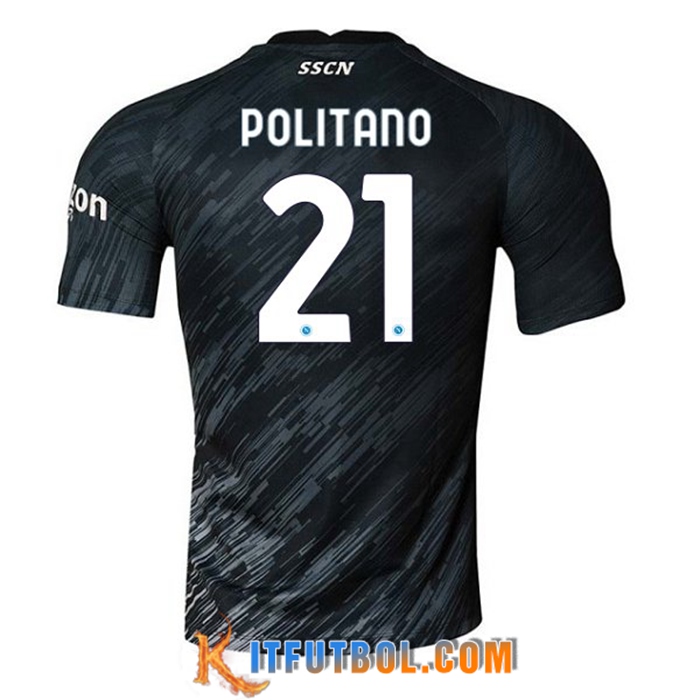 Camisetas De Futbol SSC Napoli (POLITANO #21) 2022/2023 Tercera