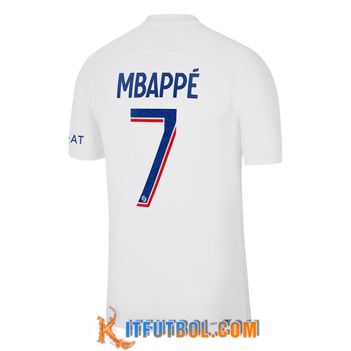 Camisetas De Futbol PSG (MBAPPÉ #7) 2022/2023 Tercera