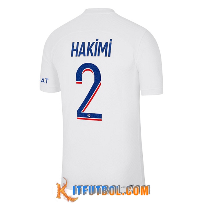 Camisetas De Futbol PSG (HAKIMI #2) 2022/2023 Tercera