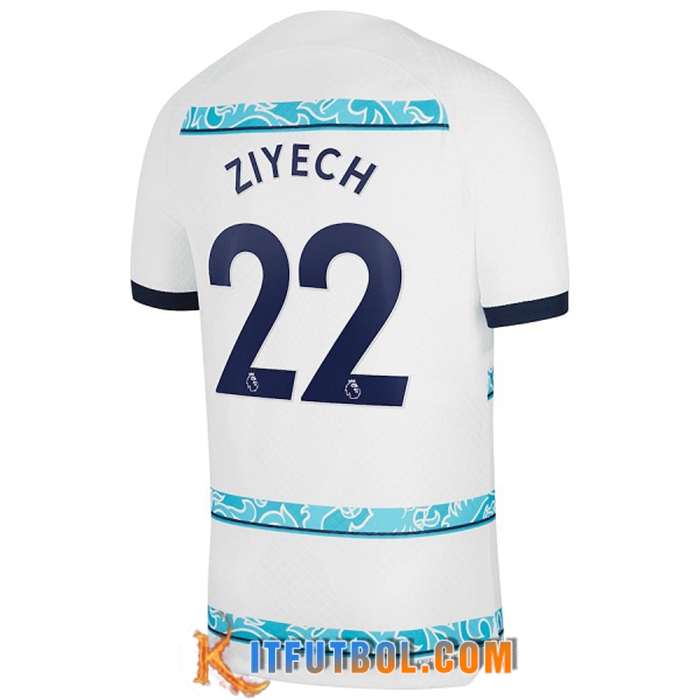 Camisetas De Futbol Chelsea (ZIYECH #22) 2022/2023 Segunda