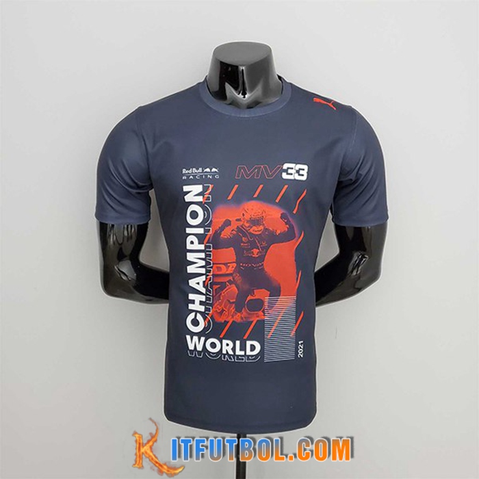 T-Shirt F1 RedBull Racing Team Azul Oscuro 2022