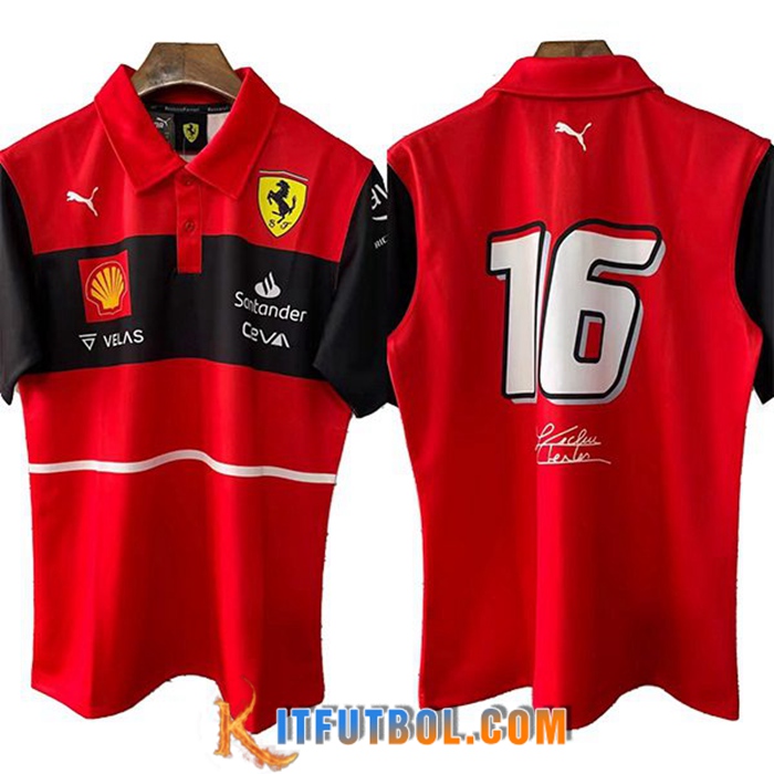 Polo F1 Scuderia Ferrari Team Rojo 2022