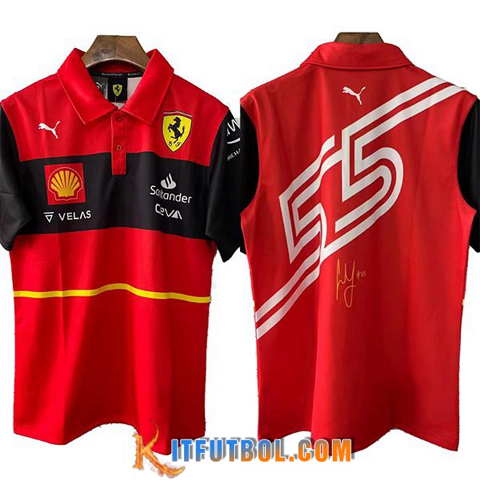 Polo F1 Scuderia Ferrari Team Rojo 2022
