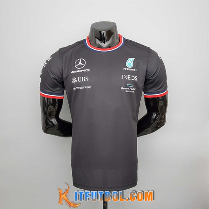 T-Shirt F1 Mercedes Benz Team Negro 2022