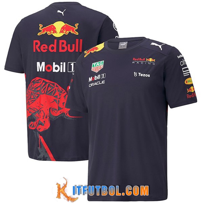 T-Shirt F1 RedBull Racing Team Azul Oscuro 2022