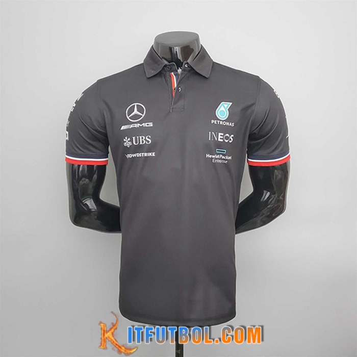 Polo F1 Mercedes Benz Team Negro 2022