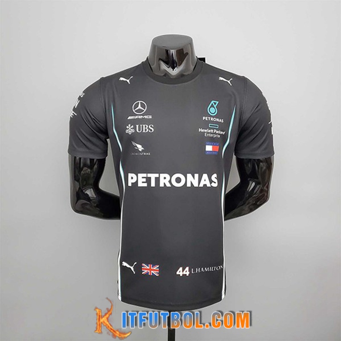 T-Shirt F1 Mercedes Benz Team Negro 2022