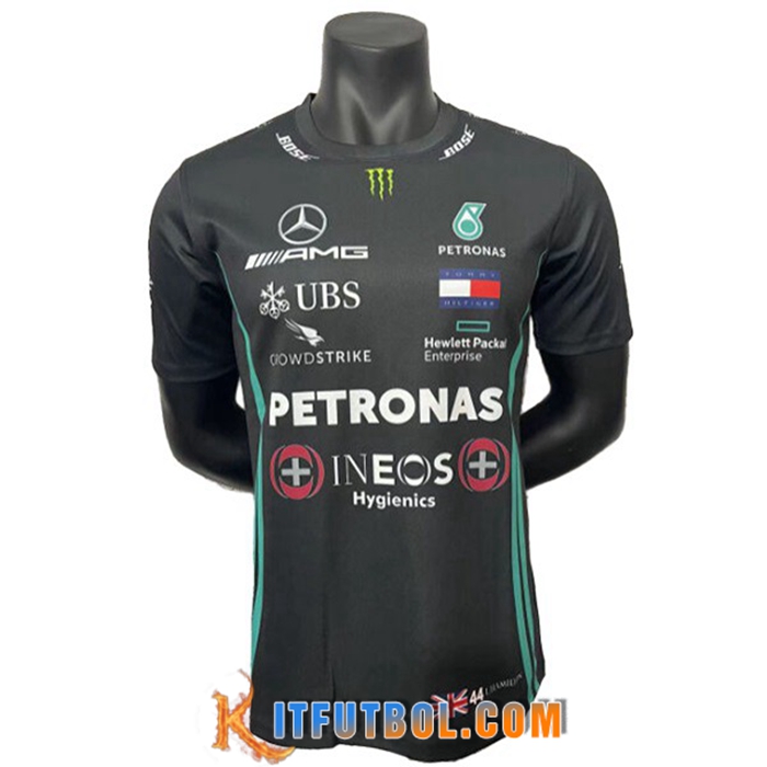 T-Shirt F1 Mercedes Benz Team Negro 2022