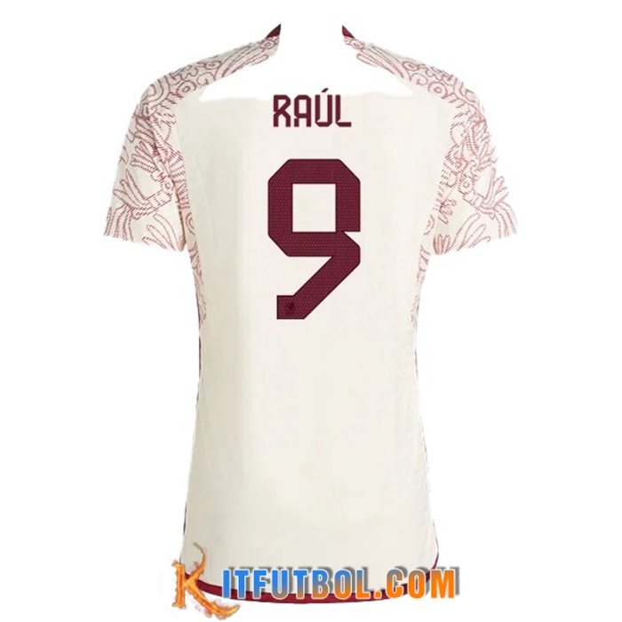 Camiseta Equipo Nacional México (RAÚL #9) 2022/2023 Segunda