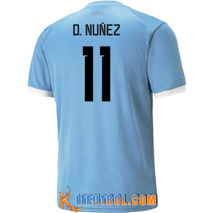 Camiseta Equipo Nacional Uruguay (D.NUÑEZ #11) 2022/2023 Primera