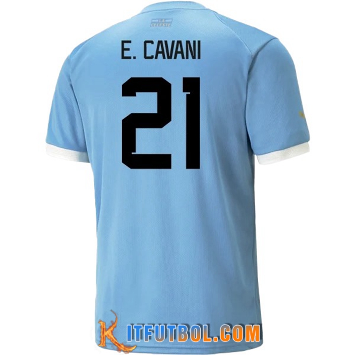 Camiseta Equipo Nacional Uruguay (E.CAVANI #21) 2022/2023 Primera