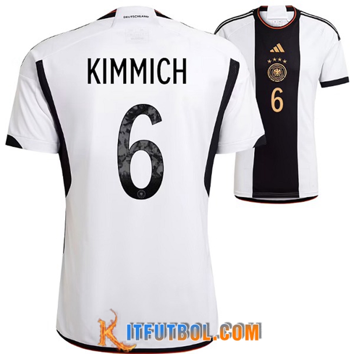 Camiseta Equipo Nacional Alemania (KIMMICH #6) 2022/2023 Primera