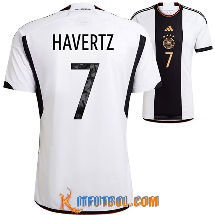 Camiseta Equipo Nacional Alemania (HAVerdeZ #7) 2022/2023 Primera