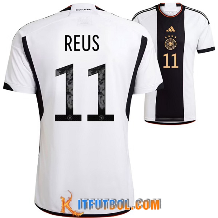 Camiseta Equipo Nacional Alemania (REUS #11) 2022/2023 Primera