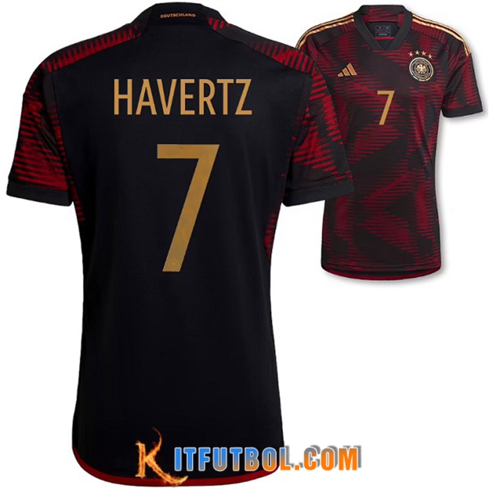 Camiseta Equipo Nacional Alemania (HAVerdeZ #7) 2022/2023 Segunda