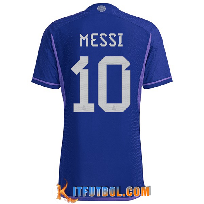 Camiseta Equipo Nacional Argentina (MESSI #10) 2022/2023 Segunda