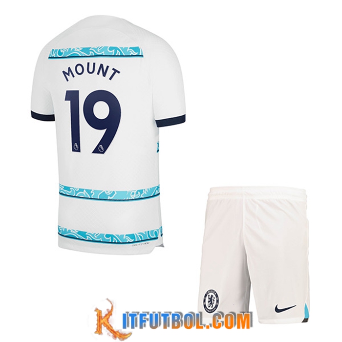 Camisetas De Futbol Chelsea (MOUNT #19) Ninoss Segunda 2022/2023