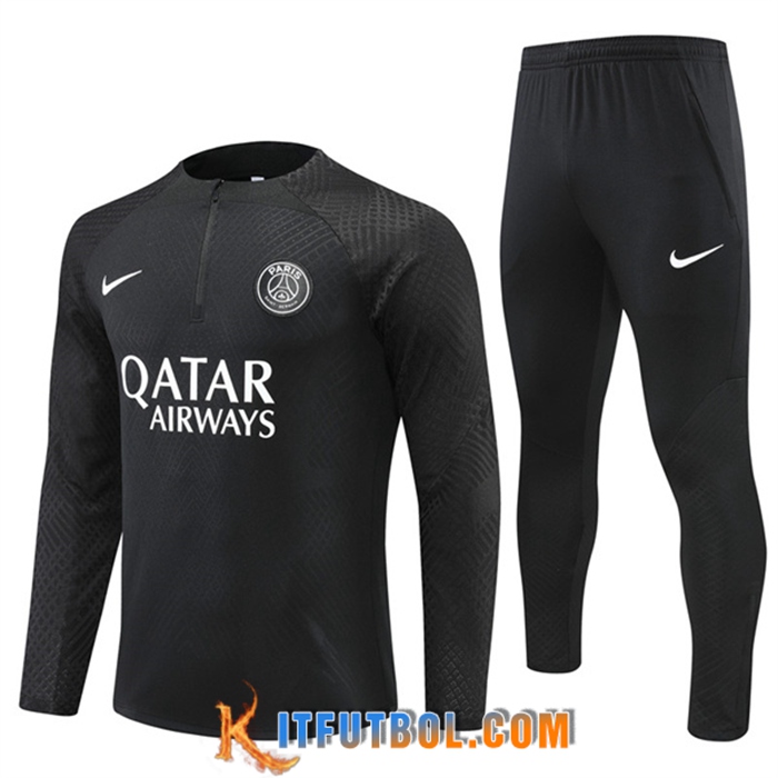 Chandal Equipos De Futbol PSG Negro 2022/2023