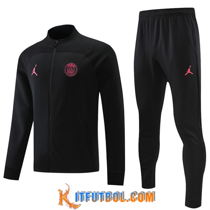 Chandal Equipos De Futbol - Chaqueta Jordan PSG Negro 2022/2023