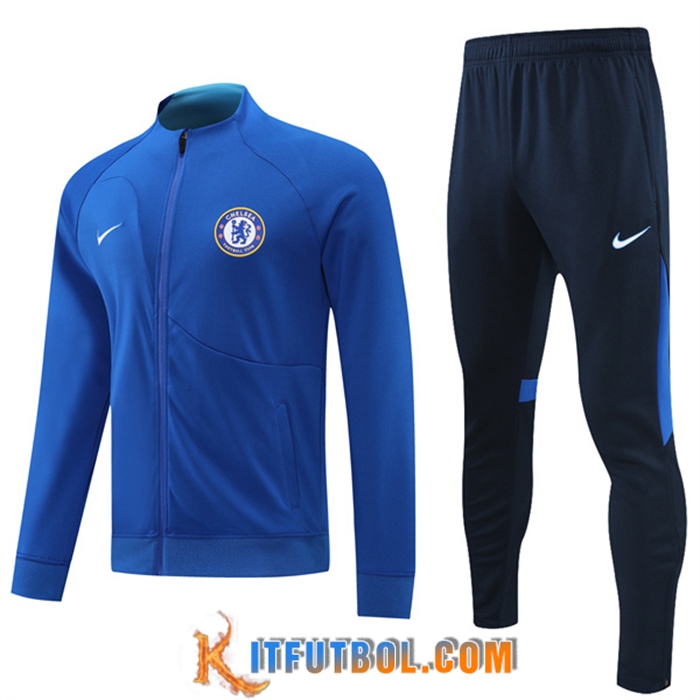 Chandal Equipos De Futbol - Chaqueta FC Chelsea Azul 2022/2023