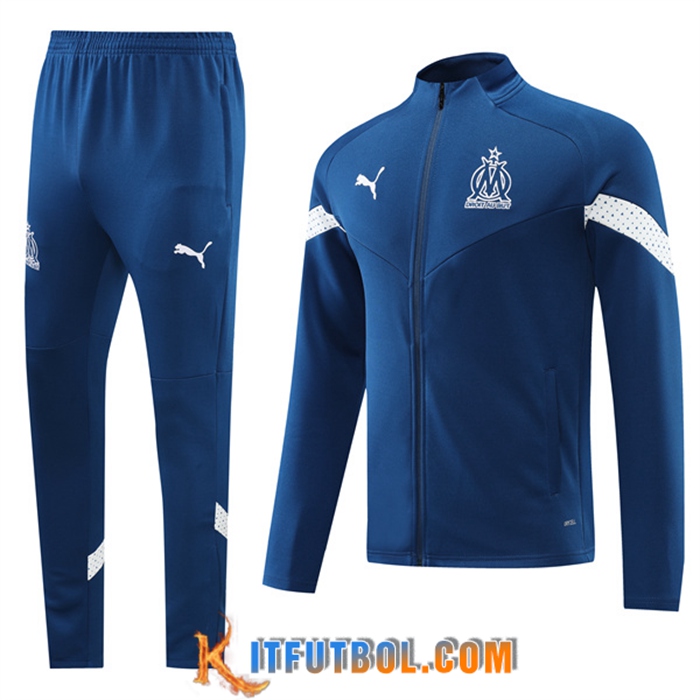 Chandal Equipos De Futbol - Chaqueta Marsella Azul 2022/2023
