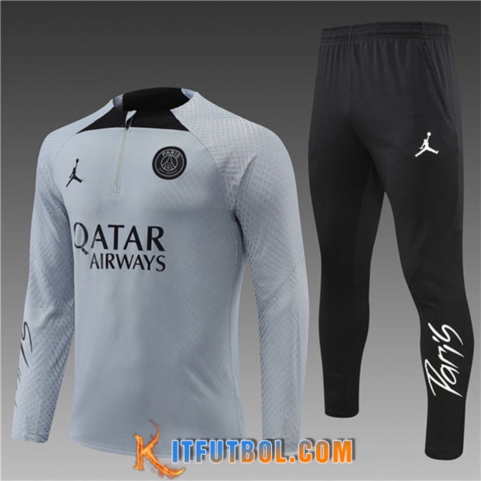 Chandal Equipos De Futbol Jordan PSG Ninos Gris 2022/2023