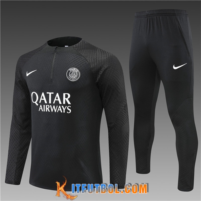 Chandal Equipos De Futbol PSG Ninos Negro 2022/2023