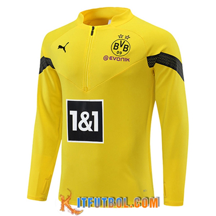 Sudadera De Entrenamiento Dortmund Amarillo 2022/2023