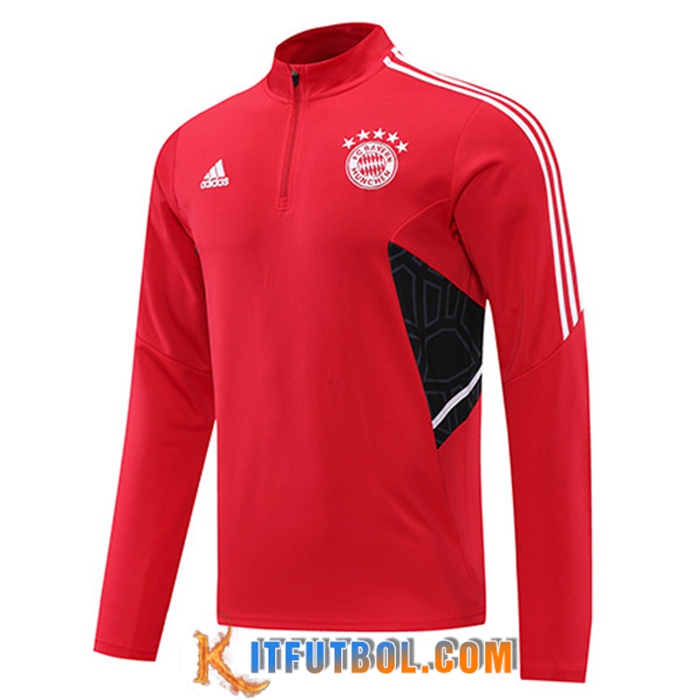 Sudadera De Entrenamiento Bayern Munich Rojo 2022/2023