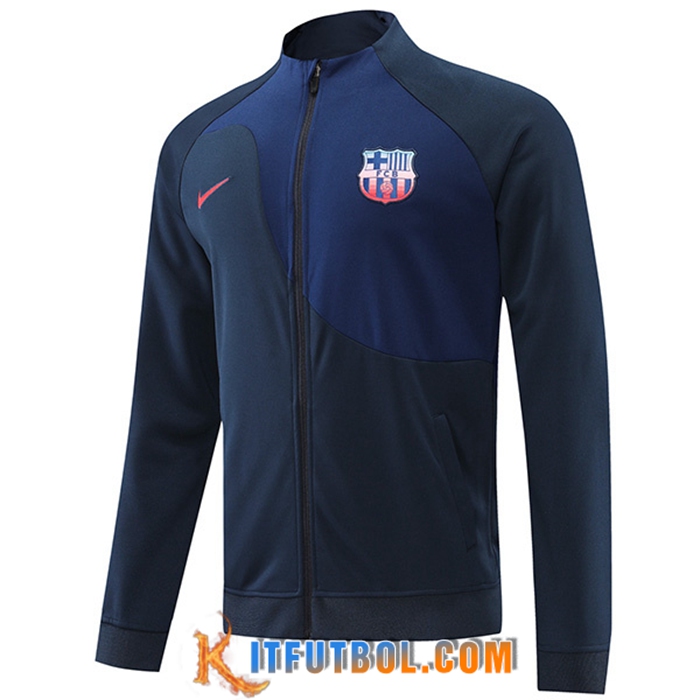 Chaquetas Futbol FC Barcelona Azul marino 2022/2023