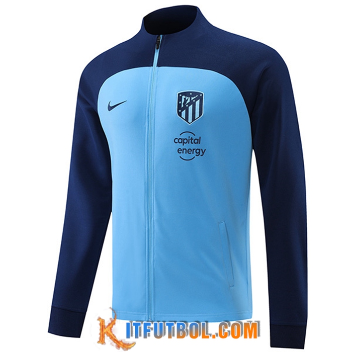 Chaquetas Futbol Atletico Madrid Azul 2022/2023