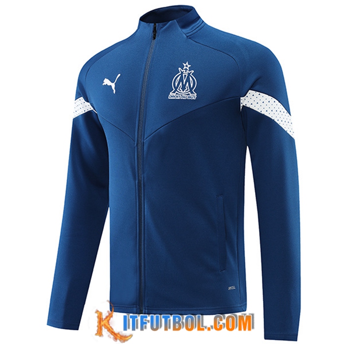 Chaquetas Futbol Marsella Azul 2022/2023