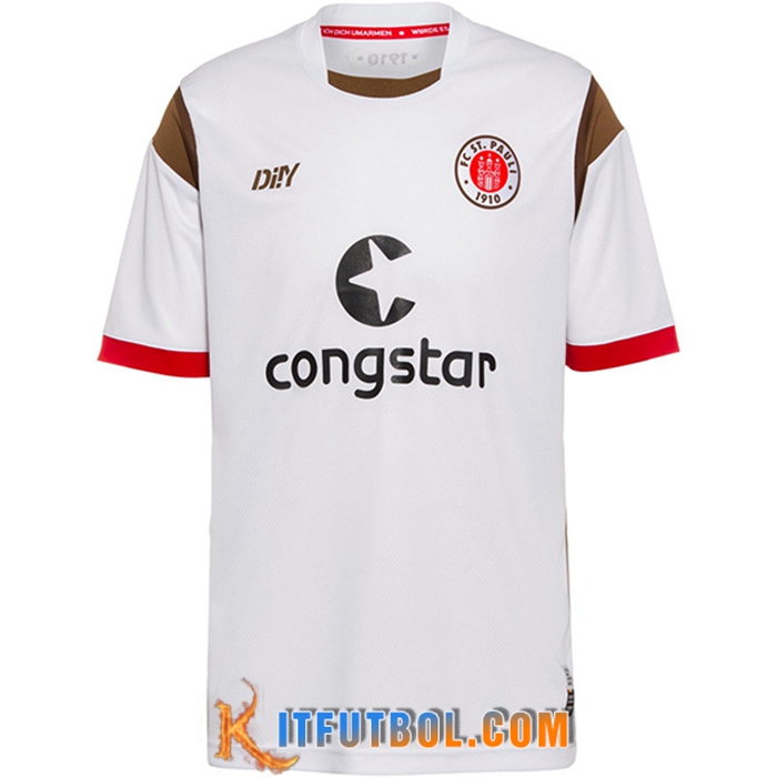 Nueva Camisetas De Futbol St Pauli Segunda 2022/2023